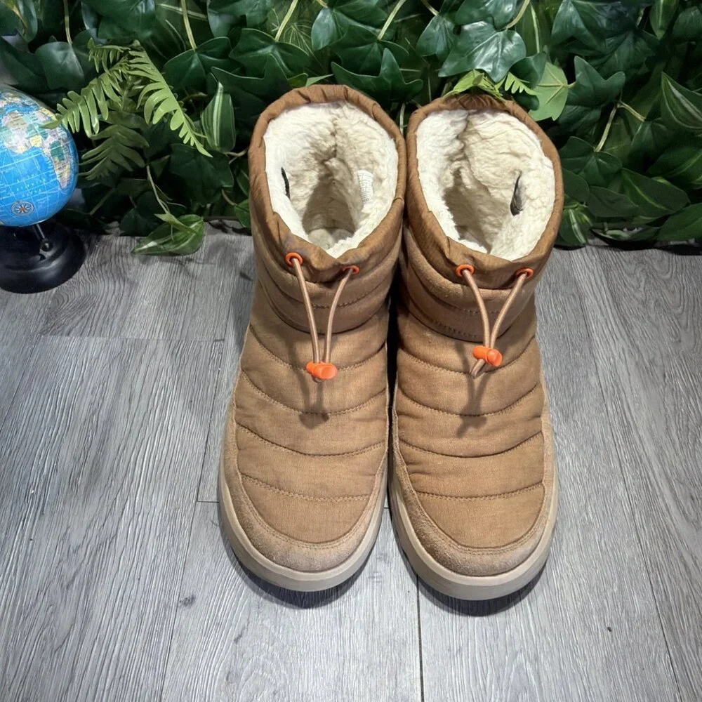 UGG MAXXER MINI Men’s 11 SNOW WINTER BOOT CHESTNUT SHEEPSKIN WOOL LINED EUR 44